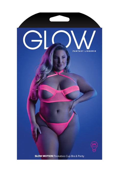 GL2122 Slow Motion Peekaboo Cup Bra & Panty