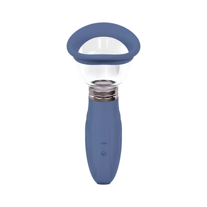 Pumped Delightful Automatic Rechargeable Vulva & Breast Pump Blue