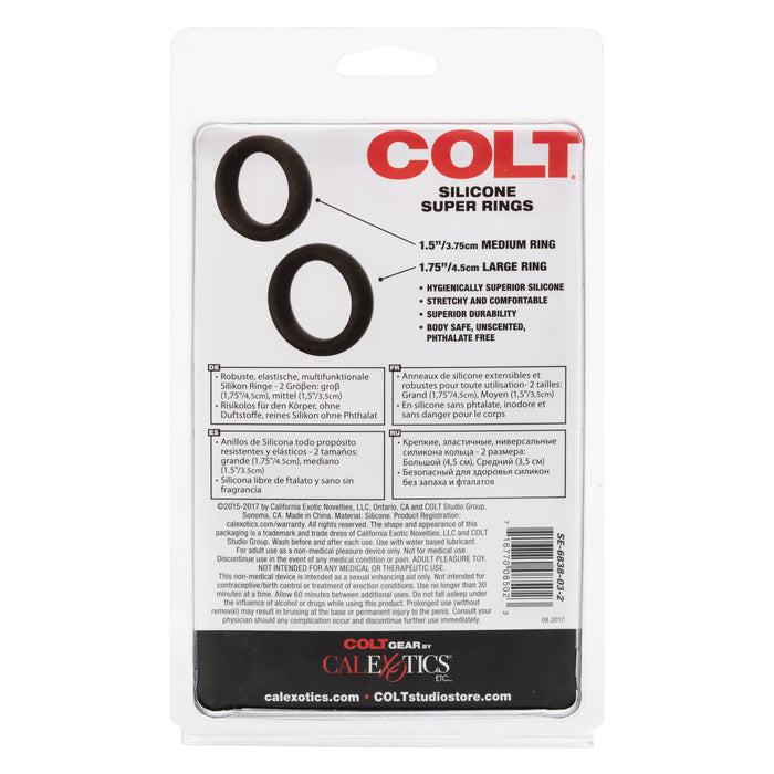 COLT Silicone Super Rings