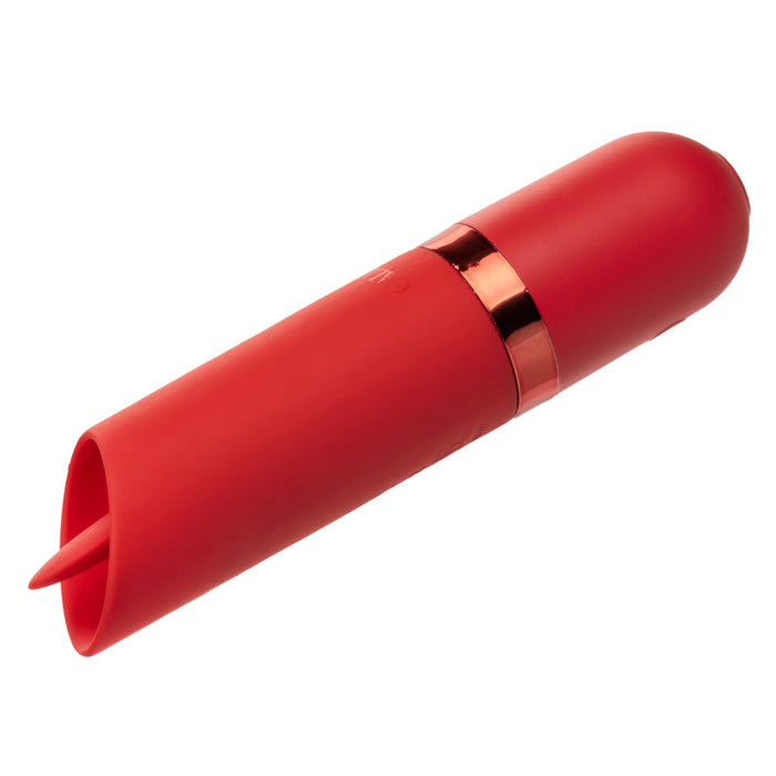 Kyst Rechargeable Silicone Tongue Clitoral Stimulator - Red