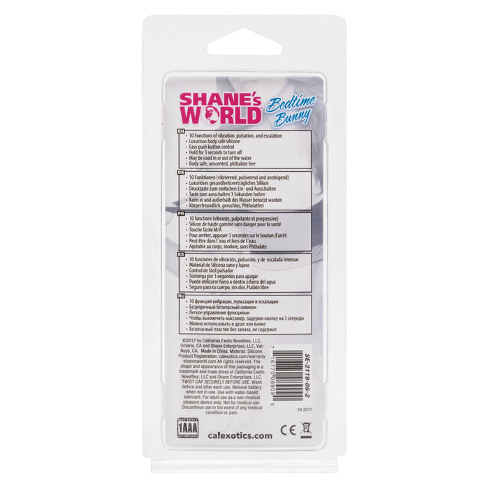 Shane's World Bedtime Bunny Pink