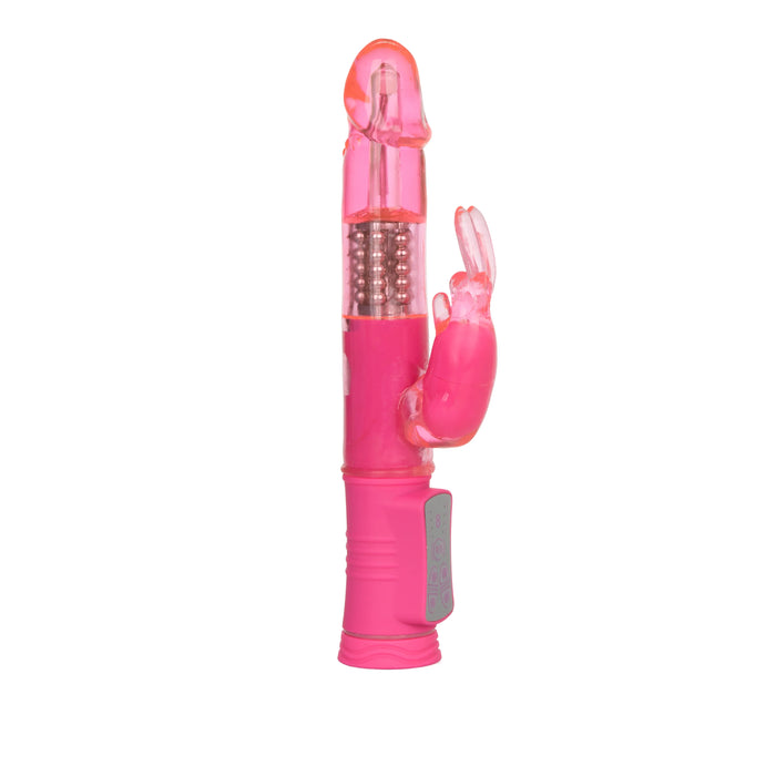 Shanes World Jack Rabbit Beaded Vibrator - Pink