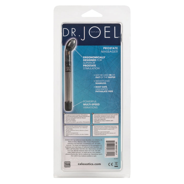 Dr Joel Kaplan Prostate Massager 6.75 Inch Black