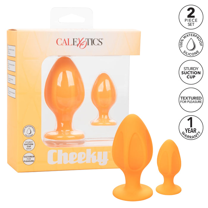 Cheeky- Orange Small and Large Plug Kit