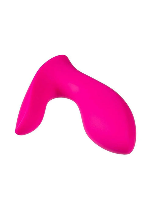 Lovense Flexer Rechargeable Silicone App-Controlled Panty Vibrator - Pink