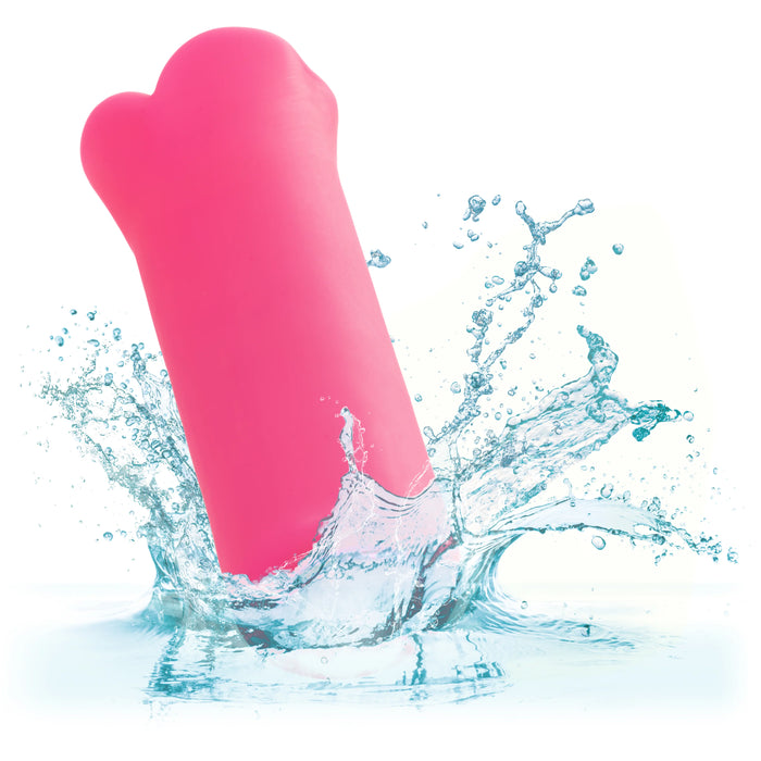 Kyst Lips Rechargeable Silicone Bullet Vibrator - Pink