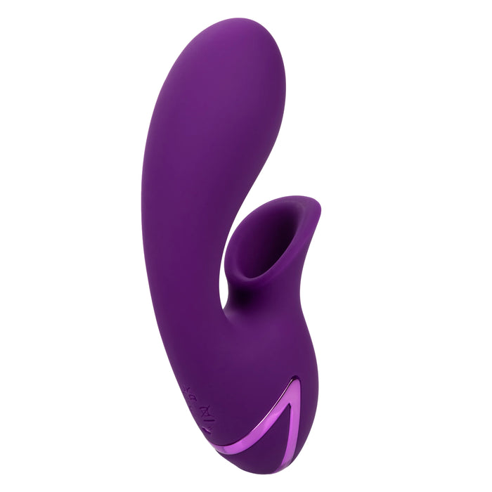 California Dreaming Huntington Beach Heartbreaker Rechargeable Silicone Stimulator - Purple