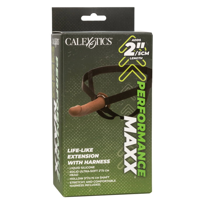 Performance Maxx Life-Like Extension with Harness - Chocolate