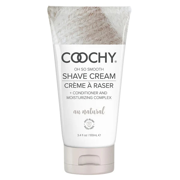 Coochy Oh So Smooth Shave Cream Au Natural 3.4 Ounce