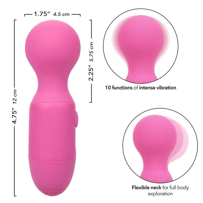 First Time Rechargeable Silicone Massager - Pink