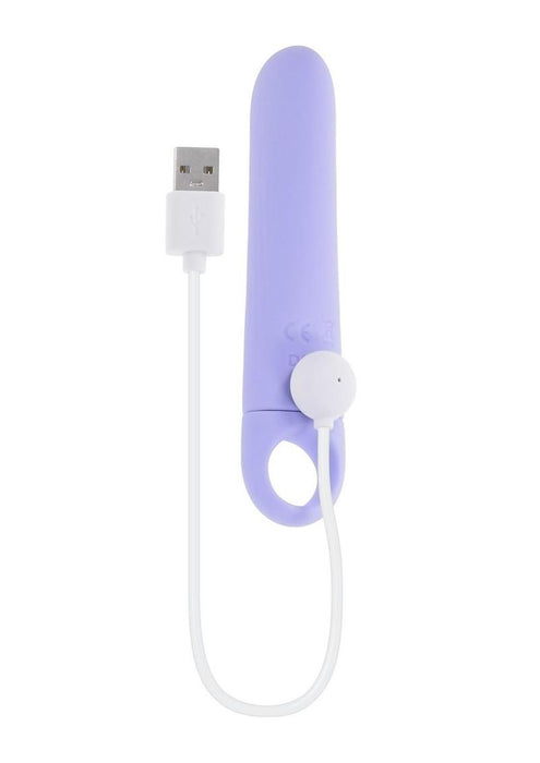 Tart Teaser Rechargeable Silicone Bullet Wedge - Purple