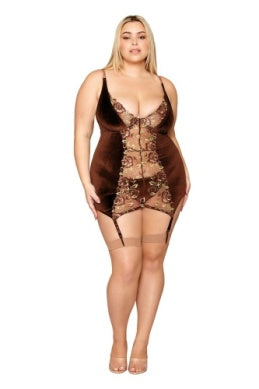 13022X Garter Slip & G String