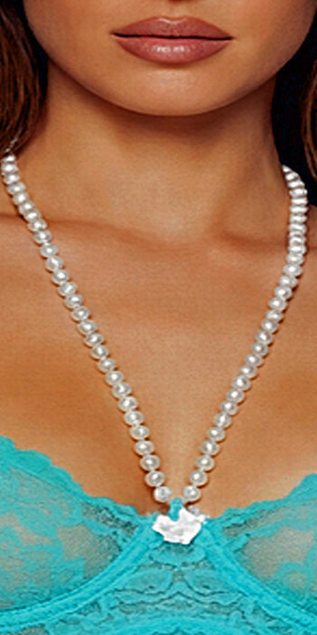 44559 PEARL NECKLACE BABYDOLL